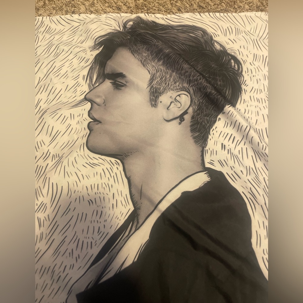 Vintage Justin Bieber Tapestry!